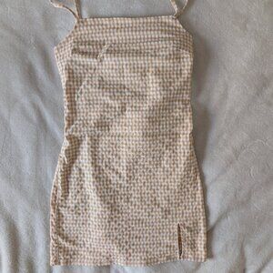 3/$30 Cute gingham mini dress